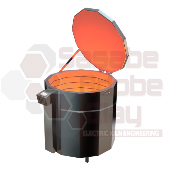 Horno Electrico Modelo 12/29-3 Sasabe Adobe Clay 