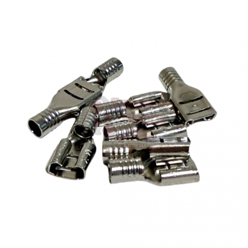 Terminal eléctrica 12-10 AWG  hembra para 450 Grados sin aislamiento